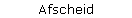 Afscheid